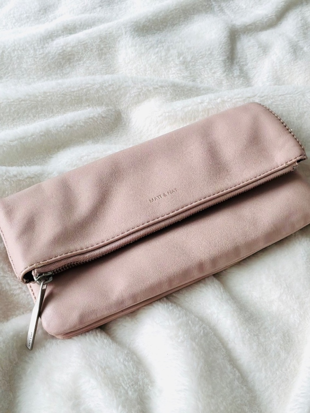 Matt & Nat Foldover Clutch Bag 11” x 6”